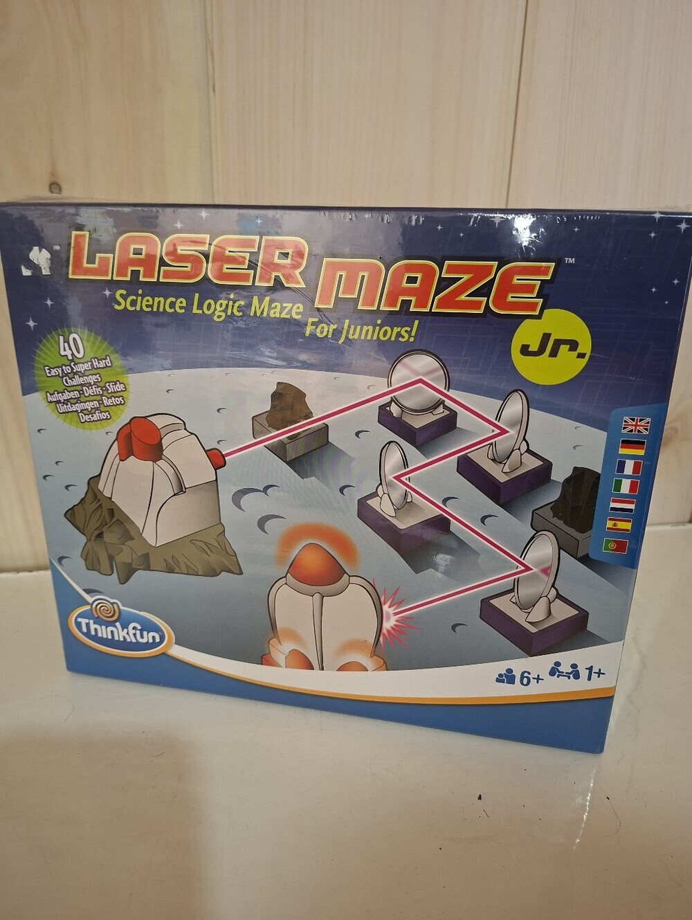ThinkFun Laser Maze Jr. Science And Logic Maze Game Board (Brand New Sealed)